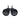 Gaming chair caster wheels side by side front view