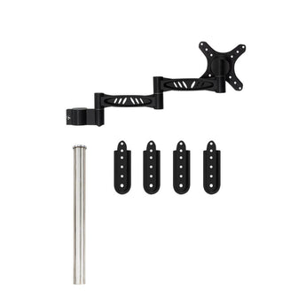 Simulator Single to Triple Monitor Stand Conversion Kit disassembled