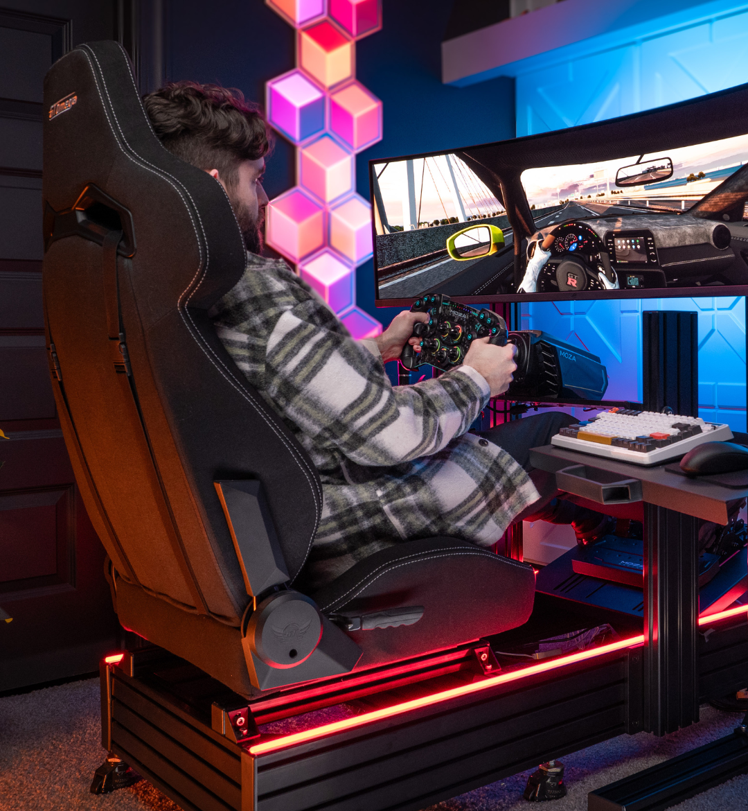 Sim Racing Cockpits | Adjustable Racing Rigs and Setups | GT Omega – GT ...
